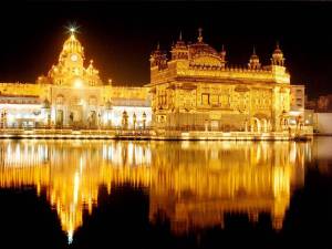 The Golden Temple - one of India's many tourist attractions.